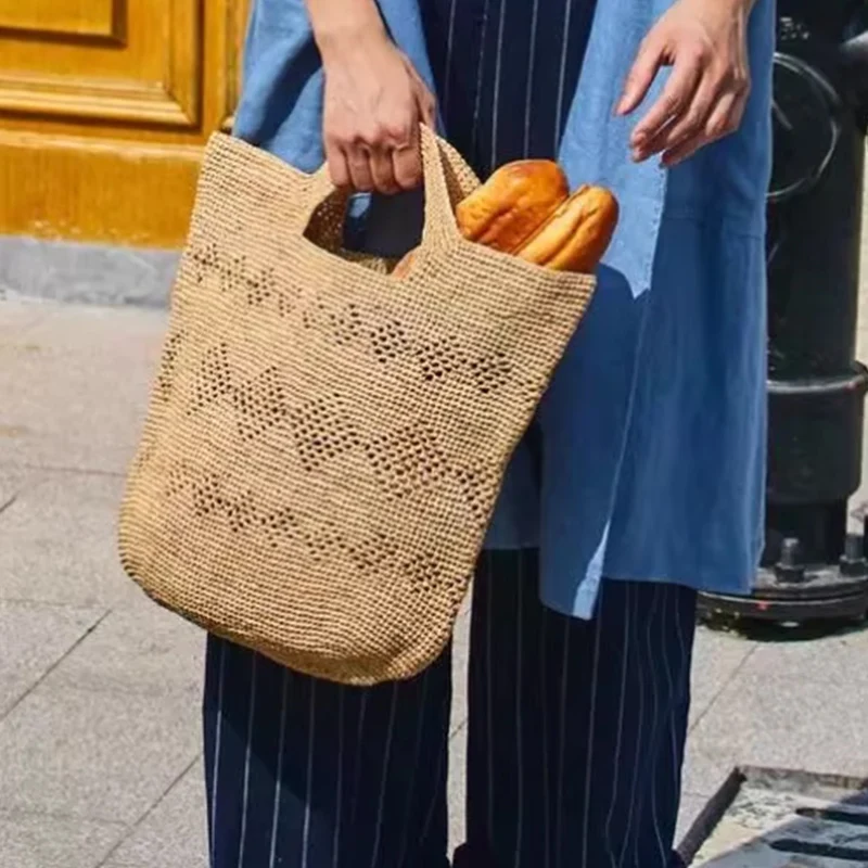 Mode Lässig Große Kapazität Na – Women'S Raffia Bags Bewertung und Preis