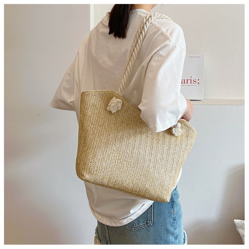Neue Sommer-Strandtasche mit G – Women'S Raffia Bags Bewertung und Preis