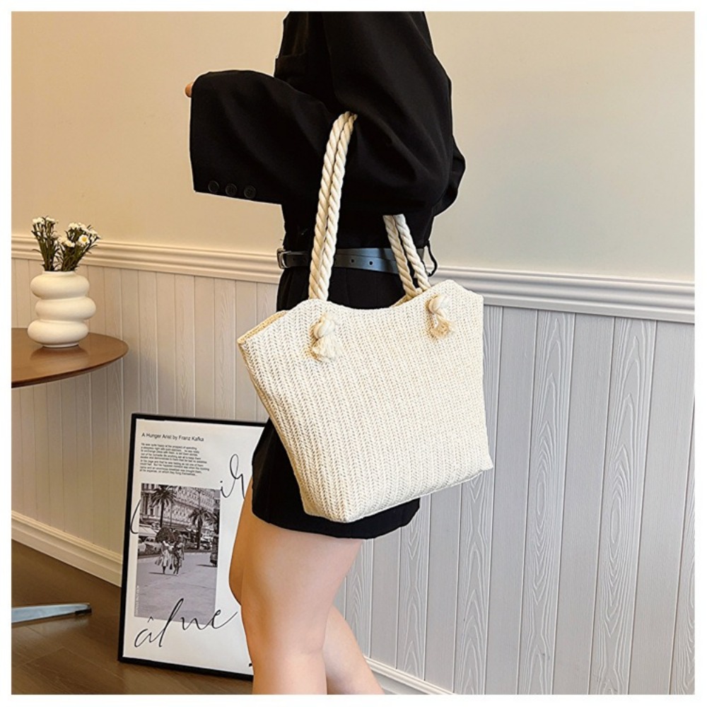 Neue Sommer-Strandtasche mit G – Women'S Raffia Bags Bewertung und Preis