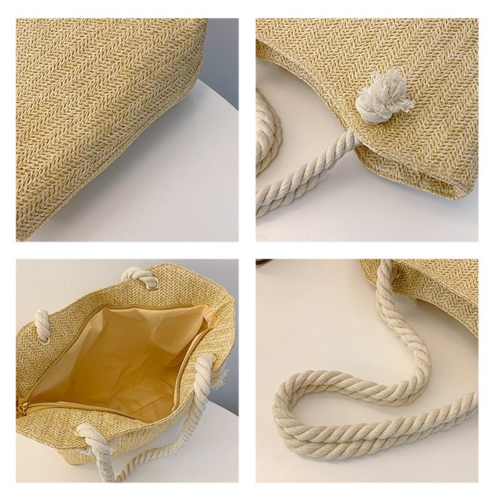 Neue Sommer-Strandtasche mit G – Women'S Raffia Bags Bewertung und Preis