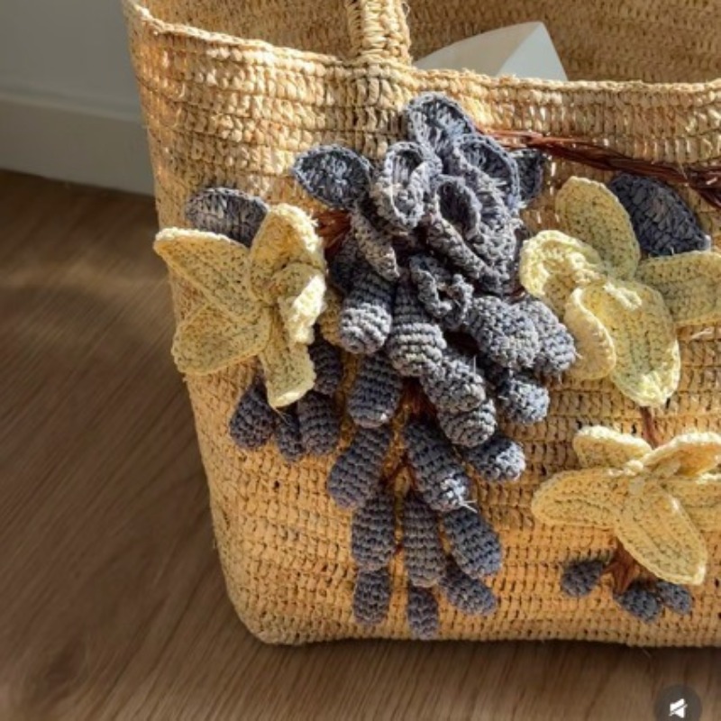 Neue Handgefertigte Raffia 3D- – Women'S Raffia Bags Bewertung und Preis