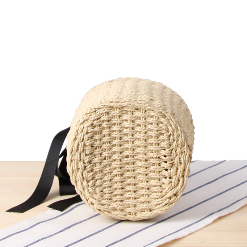 Handgemachte Eimer Strohs ack  – Women'S Raffia Bags Bewertung und Preis