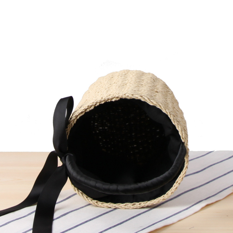 Handgemachte Eimer Strohs ack  – Women'S Raffia Bags Bewertung und Preis