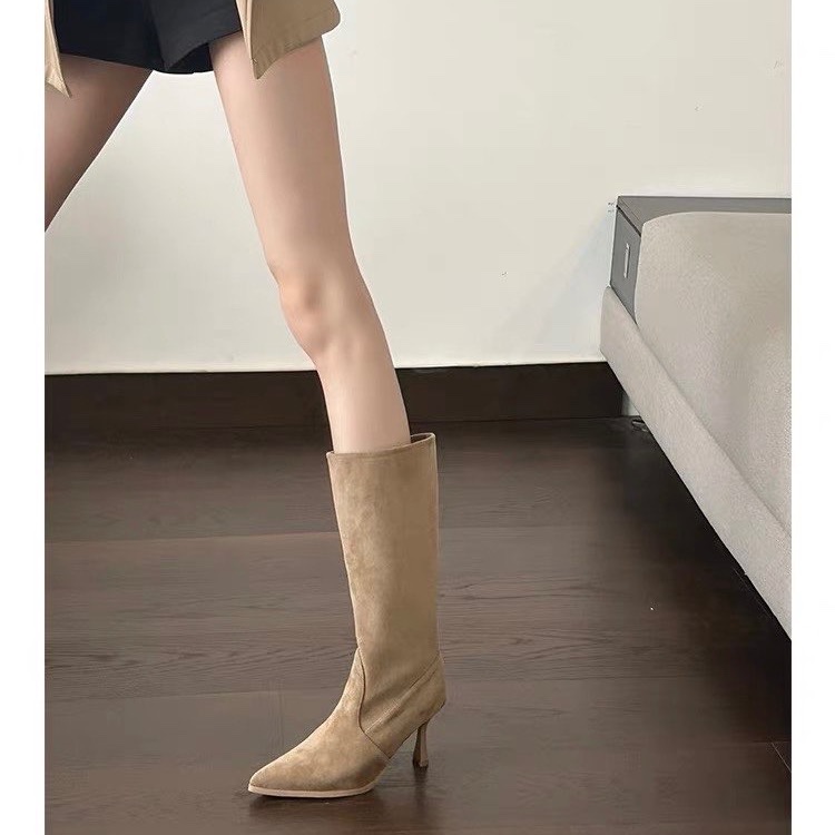 Moderne Stiefel aus Kuh-Wildle – Women Bags On Sale Bewertung und Preis
